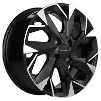 Khomen Wheels KHW1402 (Corolla/X-RAY/Logan) Black-FP