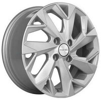 Khomen Wheels KHW1402 (Corolla/X-RAY/Logan) F-Silver
