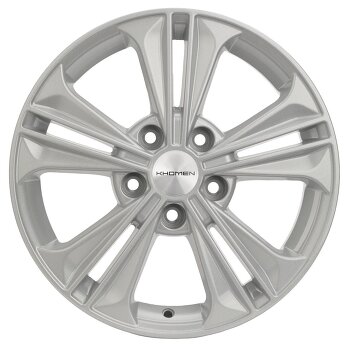 Диски Khomen Wheels KHW1603 (Creta/Seltos) F-Silver 16